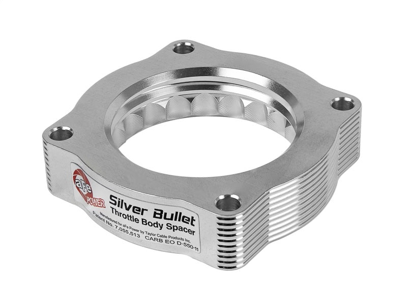aFe Silver Bullet Drosselklappen-Abstandshalter, nur N62, BMW (E53) 04–09, 5er-Reihe (E60), 04–09, 6er-Reihe (E63/64)