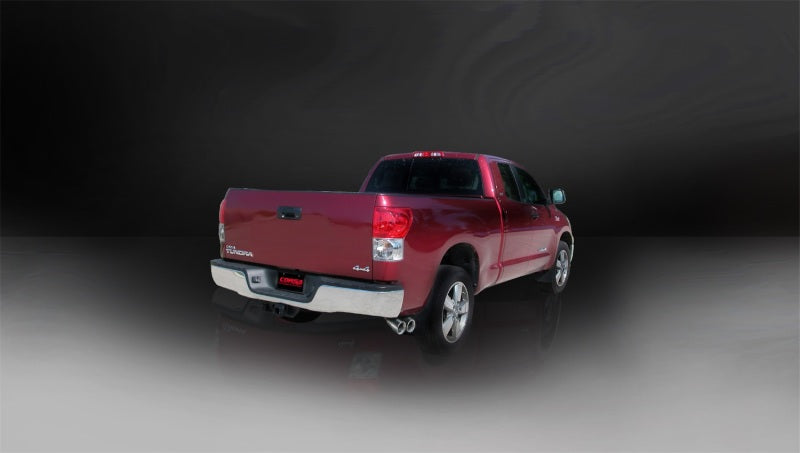 Corsa 2011–2021 Toyota Tundra Double Cab/Crew Max 5,7 l V8, polierter Sport-Cat-Back-Auspuff