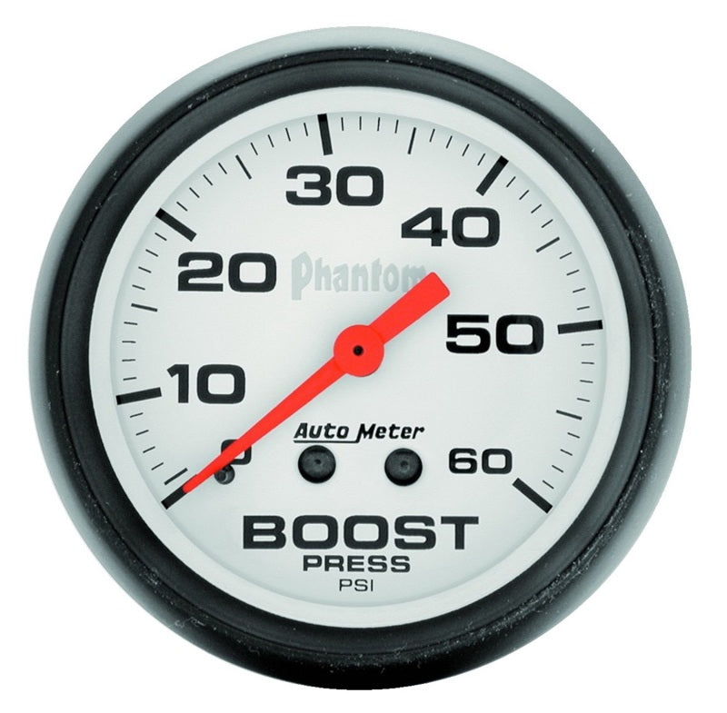 Autometer 03–09 Dodge Ram Taupe Dual Pillar Pod (mit weißen Phantom Boost/Pyrometer-Messgeräten)