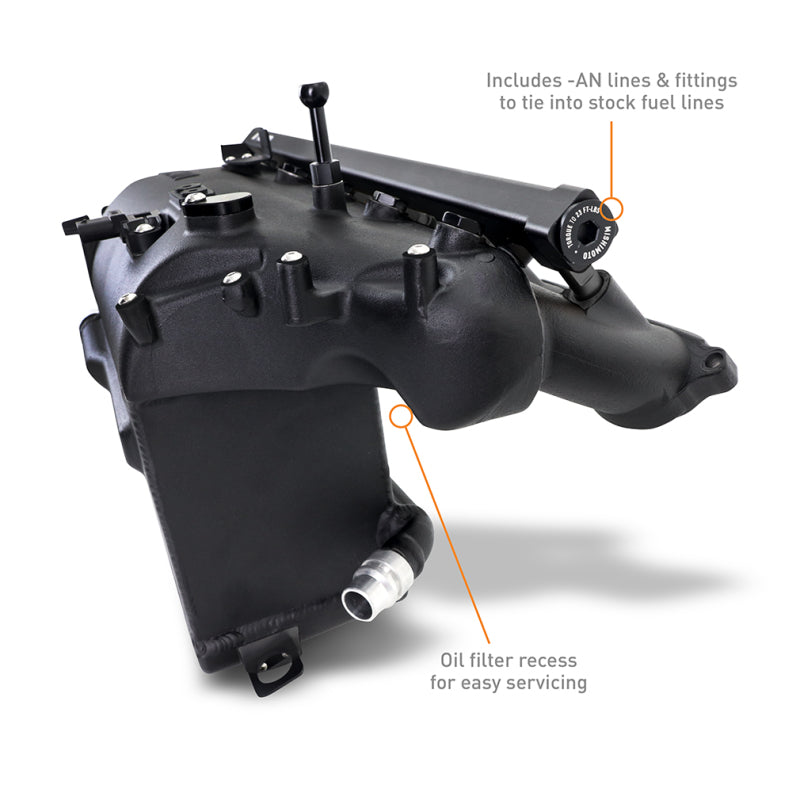 Mishimoto 2021+ BMW G80 M3/M4 Performance Ladeluftkühler - Schwarz