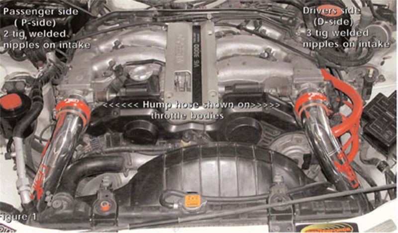 Injen 90-96 300Z Nicht-Turbo Polierter Short Ram-Einlass
