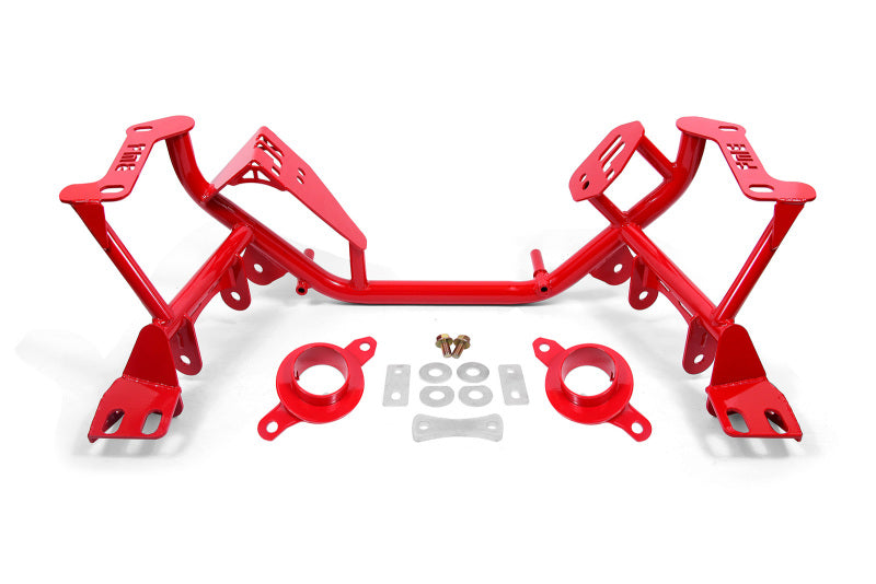 BMR 79-95 Ford Mustang K-Member Standardversion mit Federtellern - Rot