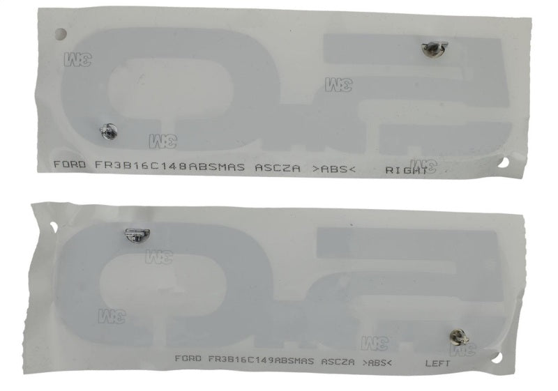 Ford Racing 15-17 Ford Mustang 5.0L Kotflügelemblem Chrom