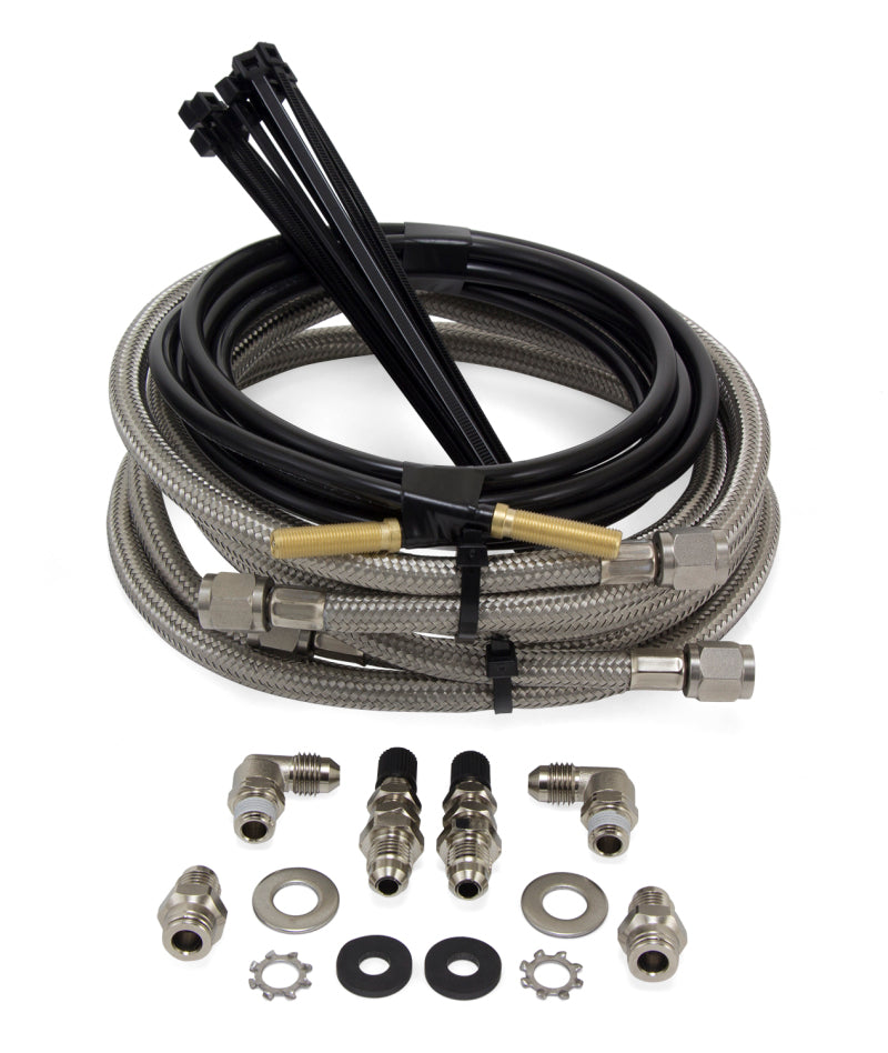 Air Lift Loadlifter 5000 Ultimate Plus Edelstahl-Luftleitungs-Upgrade-Kit