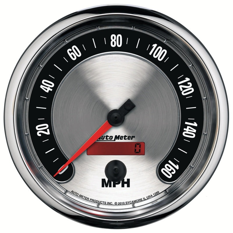 Autometer American Muscle Messgeräte-Kit, 6-teilig, Chevy Truck/Suburban 73–83, Drehzahl/Meilen/Meilen/Kraftstoff/Öldruck/Wh/Volt