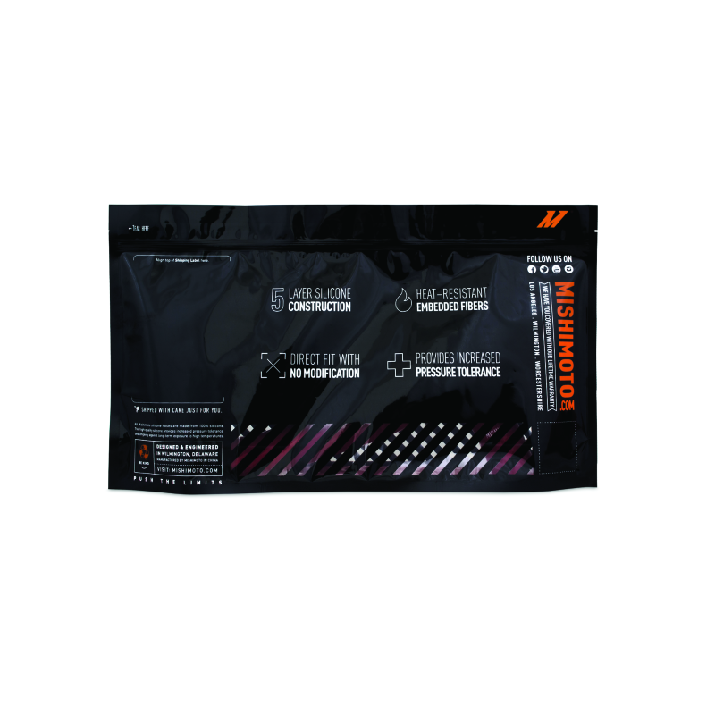 Mishimoto 03–06 Nissan 350Z, schwarzer Luftansaugschlauch-Kit