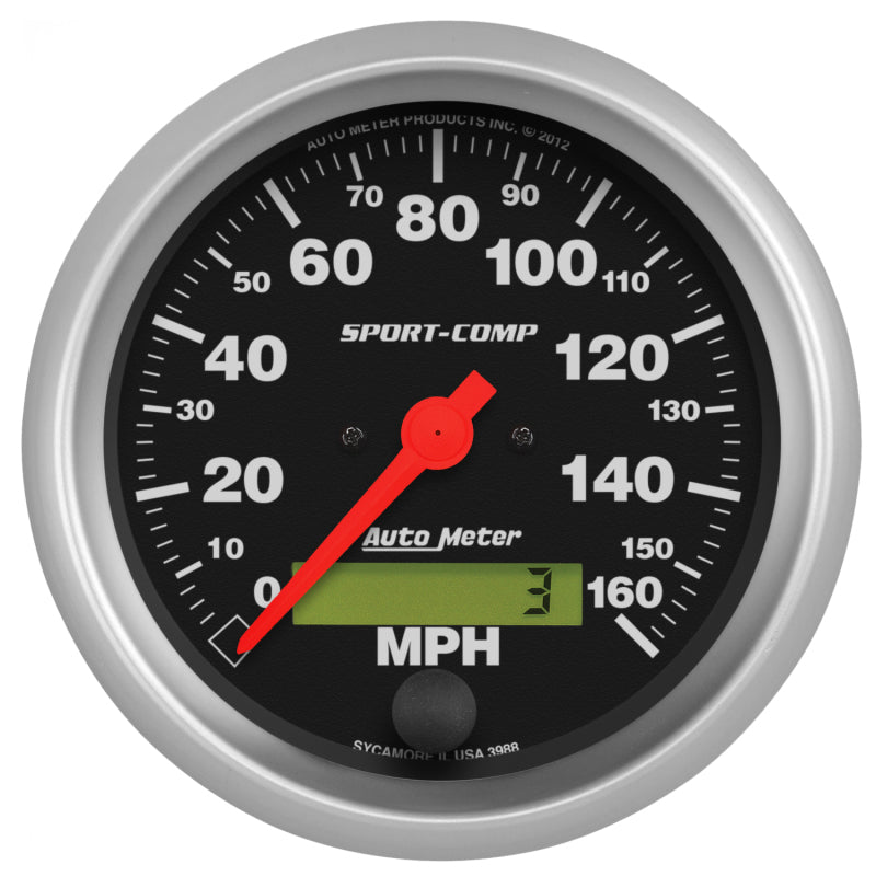 Autometer Sport-Comp 70-76 Duster/ Demon/ Dart Armaturenbrett-Kit, 6-teilig, Drehzahlmesser/MPH/Kraftstoff/Öl/WTMP/Volt
