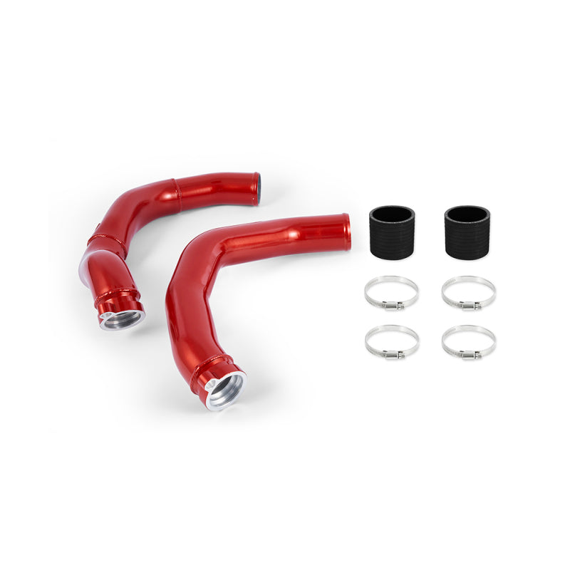 Mishimoto 15–20 BMW F80 M3/M4 Ladeluftkühler-Rohr-Set – Sakhir Orange