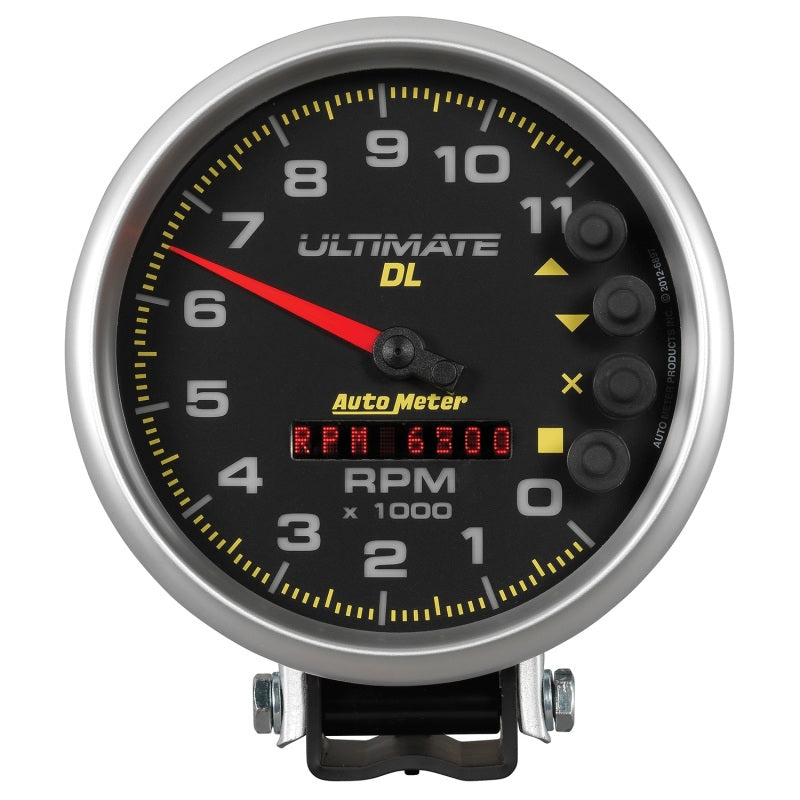 Autometer Ultimate DL Playback Drehzahlmesser, 12,7 cm, 11.000 U/min, Schwarz