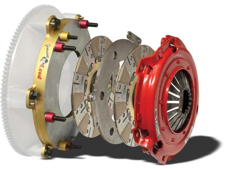McLeod RXT Shelby Gt500 & Viper/Challenger MODular Assy Spg Hub 1-1/8 X 26 Spl mit Straßengrundplatte