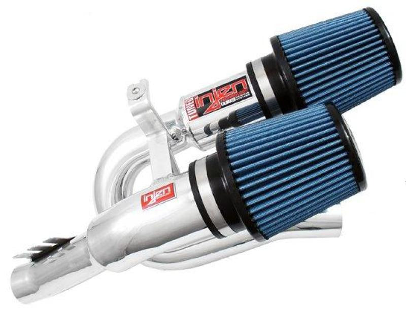 Injen 07–09 335i E92 / 08–09 135i E82 3,0 l L6 Doppelansaugung, polierte Short Ram-Ansaugung