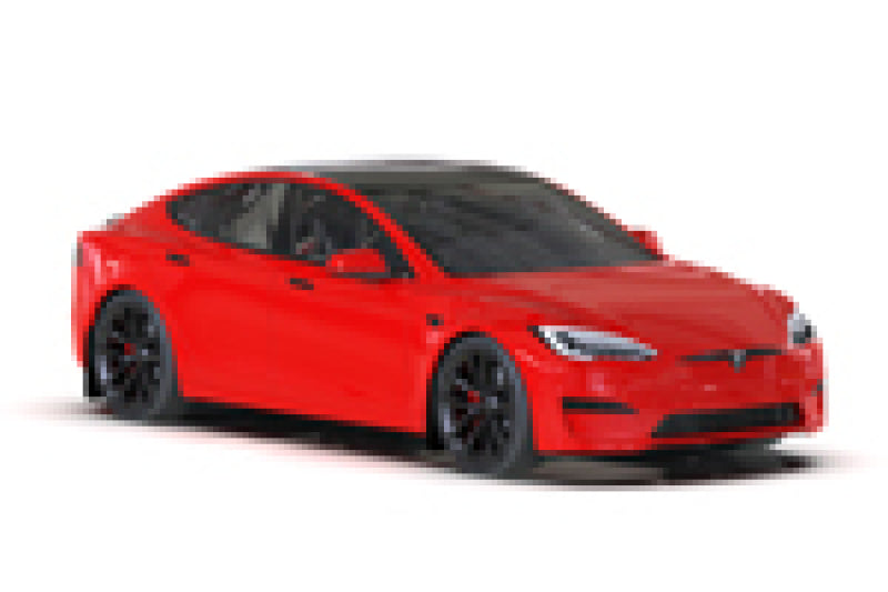 Rally Armor 21-25 Tesla Model S / S Plaid Black UR Schmutzfänger mit weißem Logo