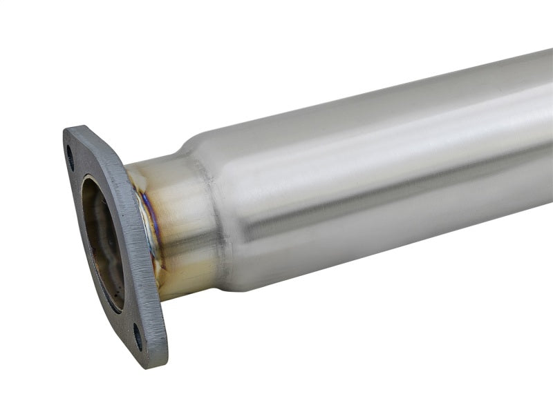 aFe Takeda 3 Zoll bis 2,5 Zoll 304 SS C/B Auspuff 08-15 Mitsubishi EVO I4-2.0L (t) – Blau geflammte Spitzen