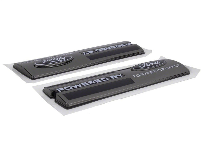 Ford Racing Powered by Ford Performance Kotflügelabzeichen – Schwarz