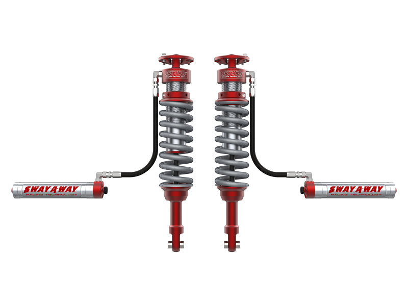aFe 17-19 Ford F-150 Raptor Sway-A-Way 3.0 Gewindefahrwerk vorne mit Fernbehältern und Comp Adj