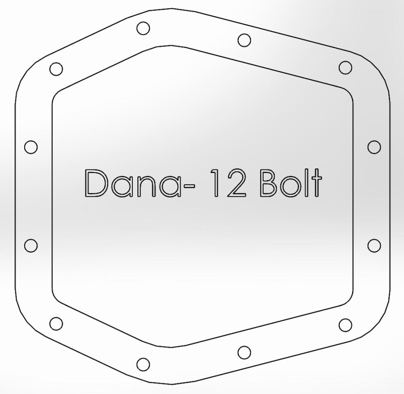 aFe Power Hinterachs-Differentialdeckel (bearbeitet schwarz) 15-17 GM Colorado/Canyon 12-Schraubenachsen