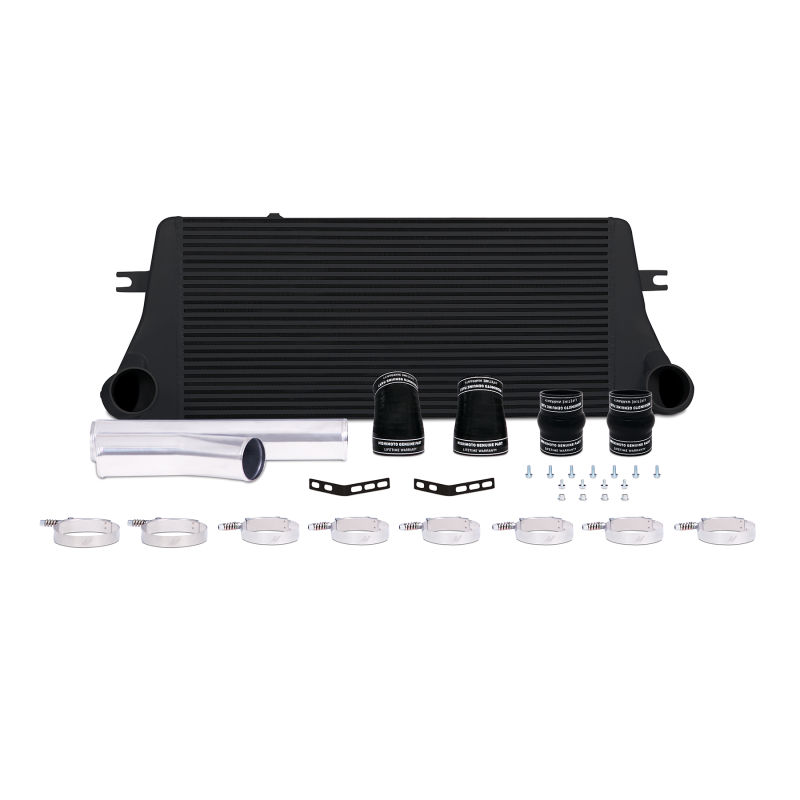 Mishimoto 94-02 Dodge Ram 2500 5,9 l Cummins Ladeluftkühler-Kit mit Rohren (schwarz)