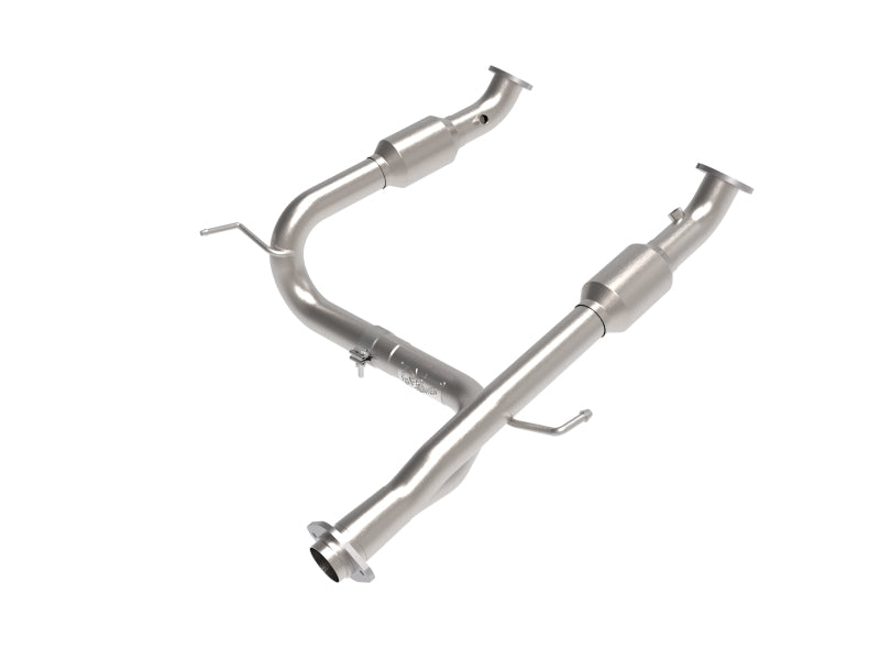 aFe Toyota Tacoma 05-15 V6-4.0L Twisted Steel Y-Rohr mit Kat