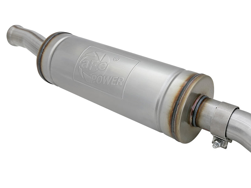 aFe MACH Force-Xp 2,5 Zoll 409 SS Catback High-Tuck Auspuff 18-21 Jeep Wrangler (JL) 3,6 l 4-Türer