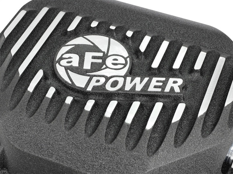 AFE-Hinterachsdifferentialdeckel (schwarz bearbeitet; Pro Series); Dodge/RAM 94-14 Corporate 9,25 (12-Schrauben)