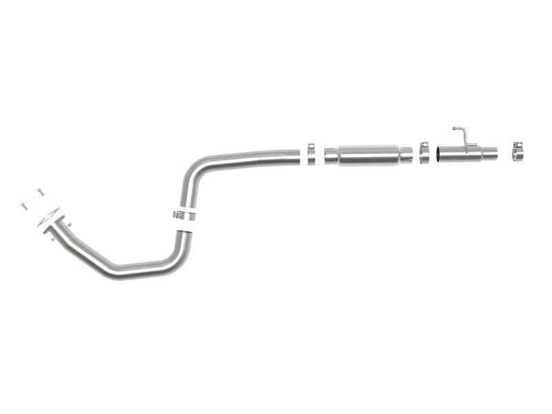 aFe Takeda 3 Zoll 304 SS Mittelrohrauspuff 19–20 Hyundai Veloster I4-1,6 l (t)