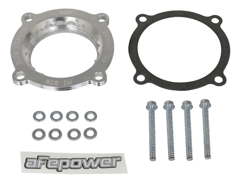 aFe Silver Bullet Drosselklappen-Abstandshalter 2018+ Jeep Wrangler (JL) V6 3.6L