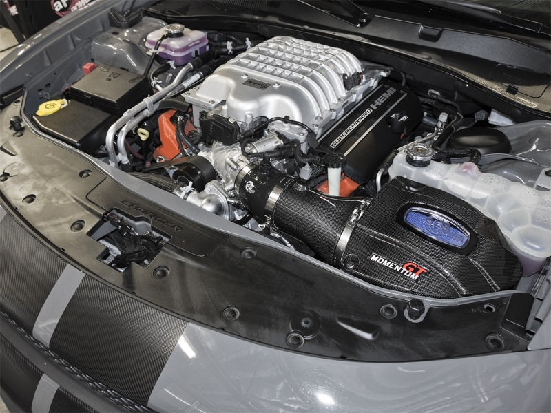 aFe Momentum GT Black Series Carbonfaser CAIS 2017 Dodge Challenger/Charger SRT Hellcat V8-6.2L(sc)