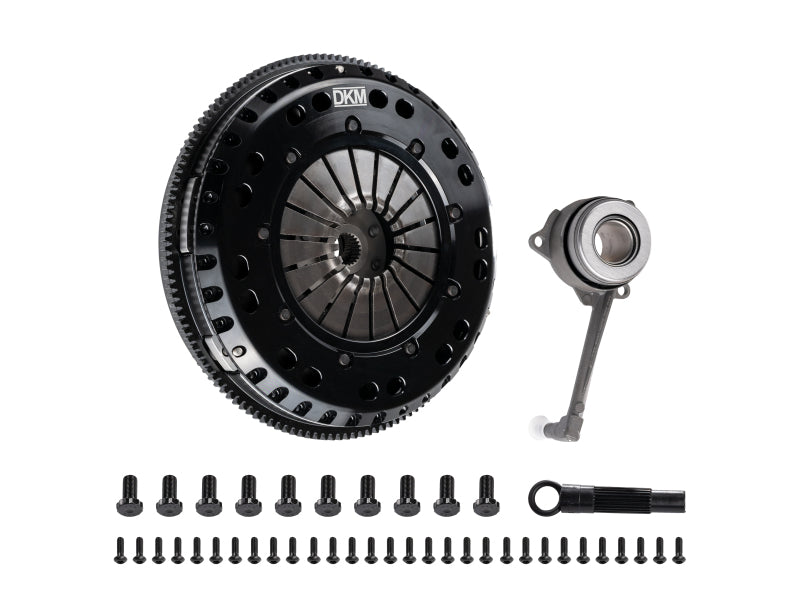 DKM Clutch VW MK4 R32 MS Doppelscheiben-Kupplungssatz mit Stahlschwungrad (890 Nm Drehmoment)