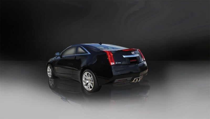 Corsa 2011–2015 Cadillac CTS Coupé V 6,2 l V8, polierter Sport-Axle-Back-Auspuff