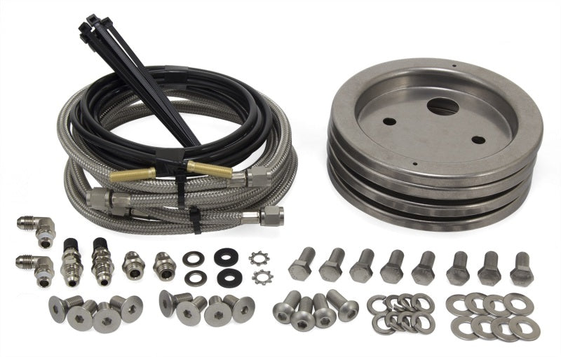 Air Lift Loadlifter 5000 Ultimate Plus Komplettes Upgrade-Kit für Luftleitungen aus Edelstahl (inkl. 4 Platten)