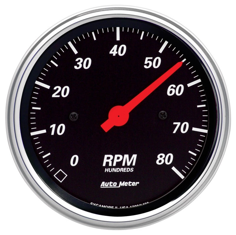 Autometer Designer Black 70-72 Chevelle SS/El Camino Armaturenbrett-Kit, 6-teilig, Drehzahlmesser/MPH/Kraftstoff/Öl/WTMP/Volt