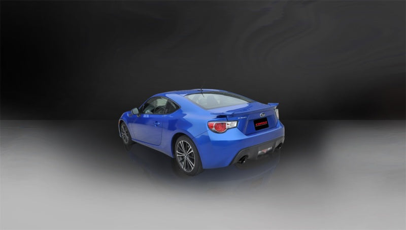 Corsa 2012–2025 Scion FRS/Subaru BRZ Black Tip Sport Cat-Back-Auspuff