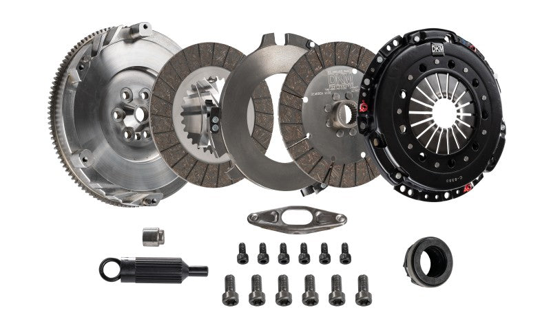 DKM Clutch BMW E9X 335i MS Organischer Doppelscheiben-Kupplungssatz mit Schwungrad (890 Nm Drehmoment)