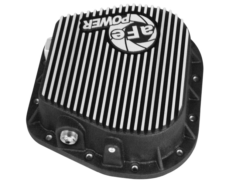 aFe Power Hinterachs-Differentialdeckel (bearbeitet) 12 Bolzen 9,75 Zoll 11-13 Ford F-150 EcoBoost V6 3,5 l (TT)