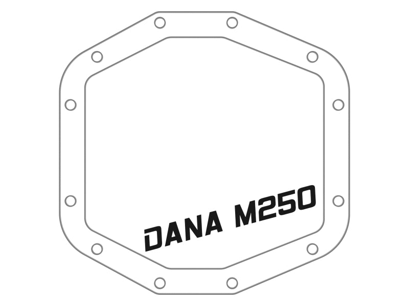 aFe POWER 21-22 Ram 1500 TRX Hemi V8 6.2L (sc) PRO Series Hinterachs-Differentialdeckel, schwarz mit bearbeiteter