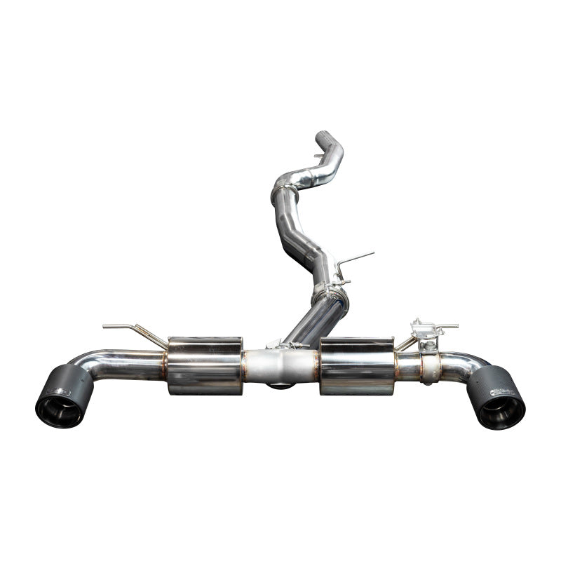 Injen 20–21 Toyota Supra 3,0 l Turbo 6-Zyl. SS Cat-Back-Auspuff mit Carbonfaser-Endstücken