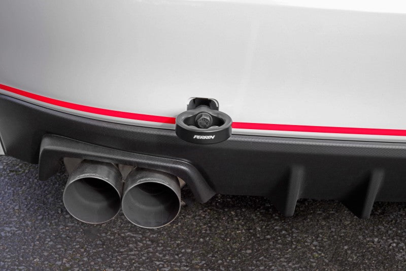 PERRIN 15-19 Subaru WRX/STI Abschlepphaken-Set (hinten) – Schwarz