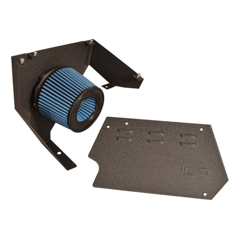 Injen 01–06 BMW 330i E46 3,0 l (M54) L-6 Wrinkle Black Short Ram Intake mit Enc-Hitzeschild und Adapter