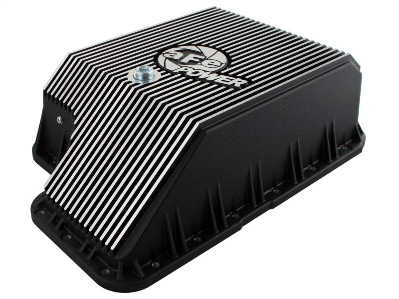 sichere Getriebewanne (schwarz); Ford Diesel Trucks 03-10 V8-6,0/6,4 l (td)