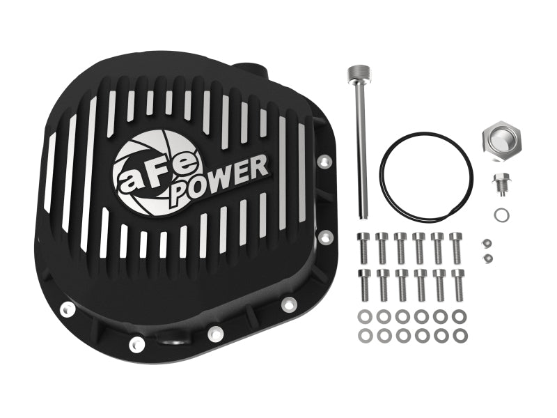 aFe Power Cover Diff Hinten Gefräst COV Diff R Ford Diesel Trucks 86-11 V8-6.4/6.7L (td) Gefräst