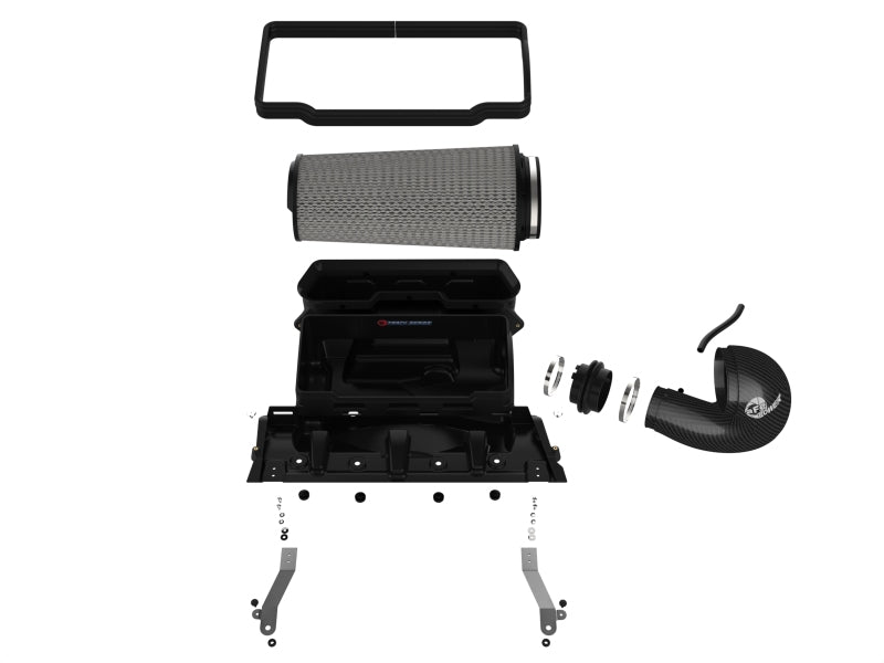 aFe 21-23 RAM 1500 TRX Track Series Carbonfaser-Kaltluftansaugsystem mit Pro DRY S