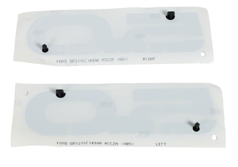 Ford Racing 15-17 Ford Mustang 5.0L Kotflügelemblem Schwarz