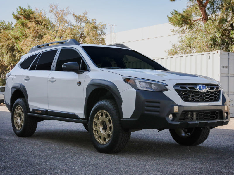 aFe POWER 20–23 Subaru Outback H4 2,4 l (t)/H4 2,5 l Terra Guard Trail Steps – Schwarz