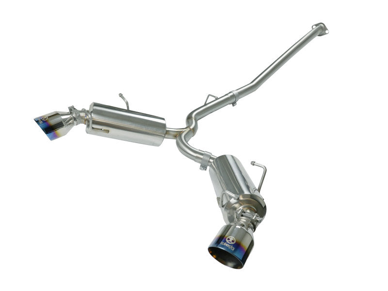 aFe Takeda Auspuff Axle-Back 13-15 Scion FRS / Subaru BRZ 304SS Blue Flame Doppelendrohr-Auspuff