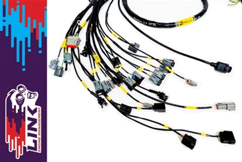 Rywire Honda K-Serie Saugmotor mit LINK G4 ECU-Motorkabelbaum (mit 4 Einspritzdüsen / ohne EMAP/Boost)