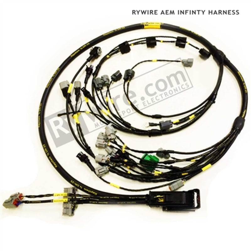 Rywire Honda B-Serie AEM Infinity 508 MS Motorkabelbaum mit K20-Spulen/OBD2 Alt/EV14 Inj (Adapter erforderlich)