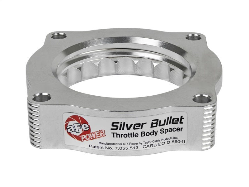aFe Silver Bullet Drosselklappen-Abstandshalter, nur N62, BMW (E53) 04–09, 5er-Reihe (E60), 04–09, 6er-Reihe (E63/64)