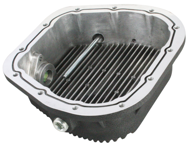 aFe Power Hinterachs-Differentialdeckel (bearbeitet) 12 Bolzen 9,75 Zoll 11-13 Ford F-150 EcoBoost V6 3,5 l (TT)