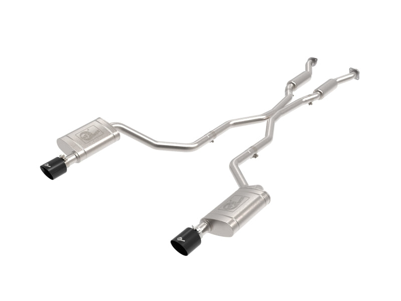 aFe 11-21 Dodge Durango V6-3.6L / V8-5.7L MACH Force-Xp 304 SS Cat-Back-Auspuffanlage mit schwarzer Spitze