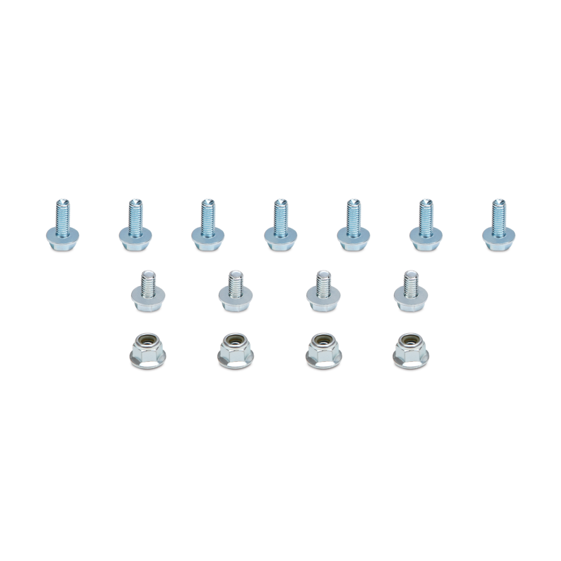 Mishimoto 94-02 Dodge Ram 2500 5,9 l Cummins Ladeluftkühler-Kit mit Rohren (Silber)